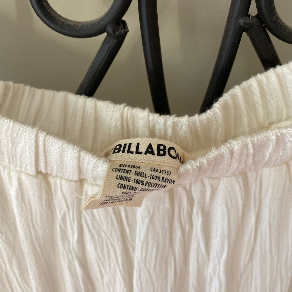 Billabong White Maxi Skirt